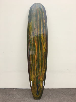 Rasta Abstract CSM Longboard Surfboard