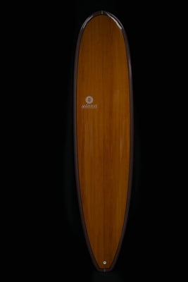 longboard wood csm surfboard