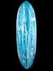 Blue Retro Single Fin Egg Surfboard