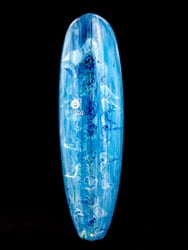 Blue Plow Egg Surfboard