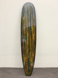 Rasta Abstract CSM Longboard Surfboard