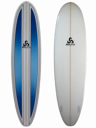 Dark Blue Pinline Classic Funboard Surfboard