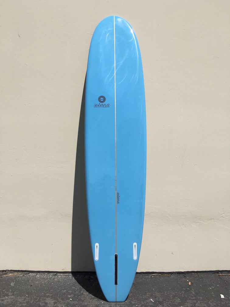 Blue Noserider Longboard Surfboard