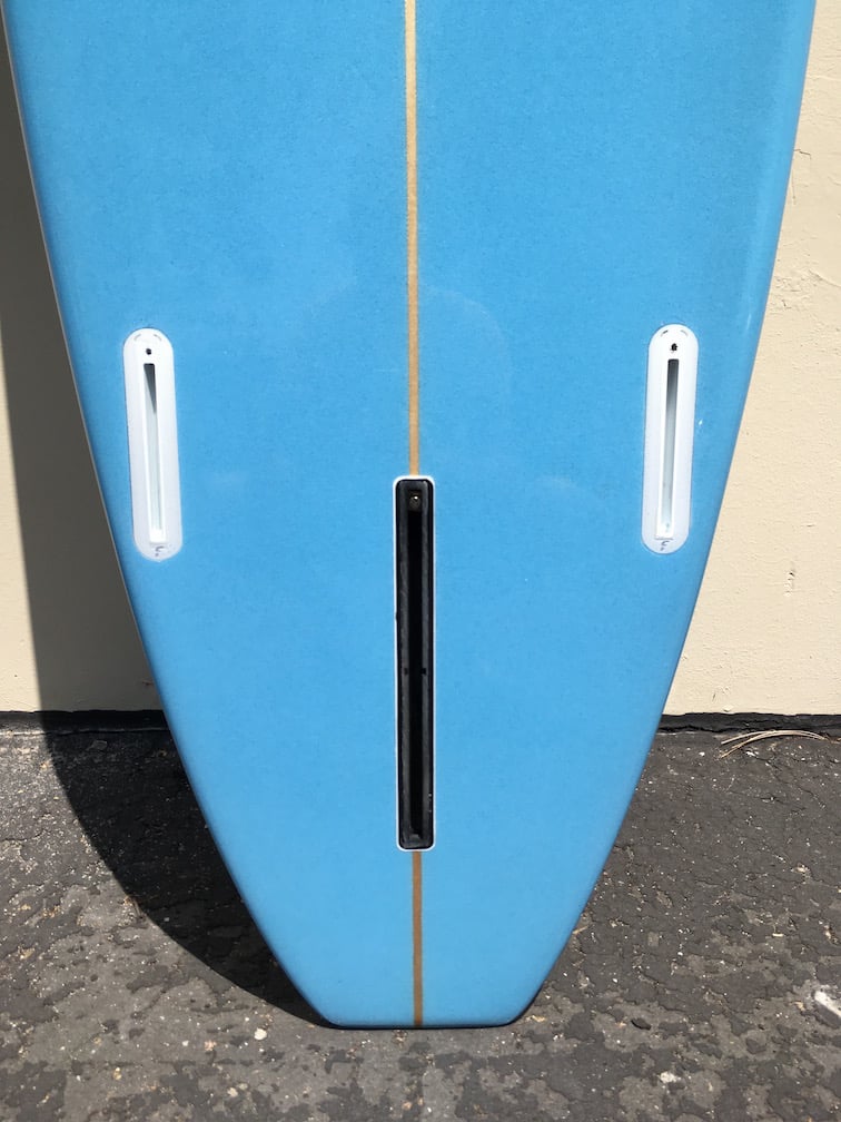 Blue Noserider Longboard Surfboard