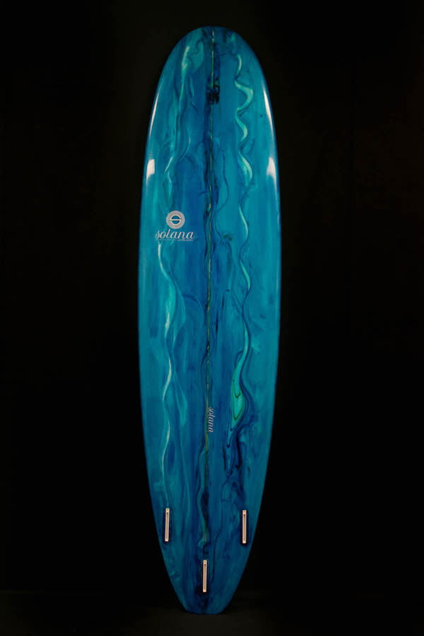 blue surfboard designs