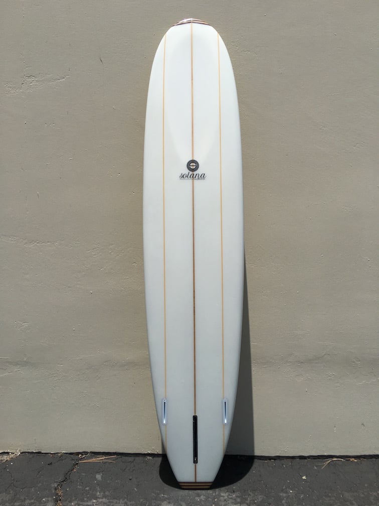 Triple Stringer Noserider Longboard Surfboard