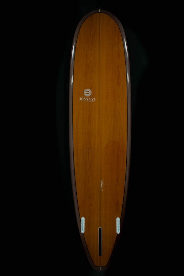 Wood CSM Longboard Surfboard