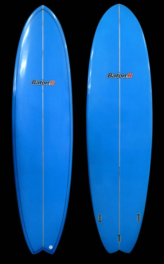 Blue Clearance Hybrid Fish Surfboard